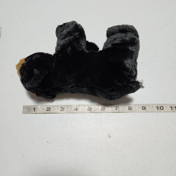 The Bearington Collection Black Bear Cub 9 inch Plush Stuffed Animal Toy - Picture 4 of 5
